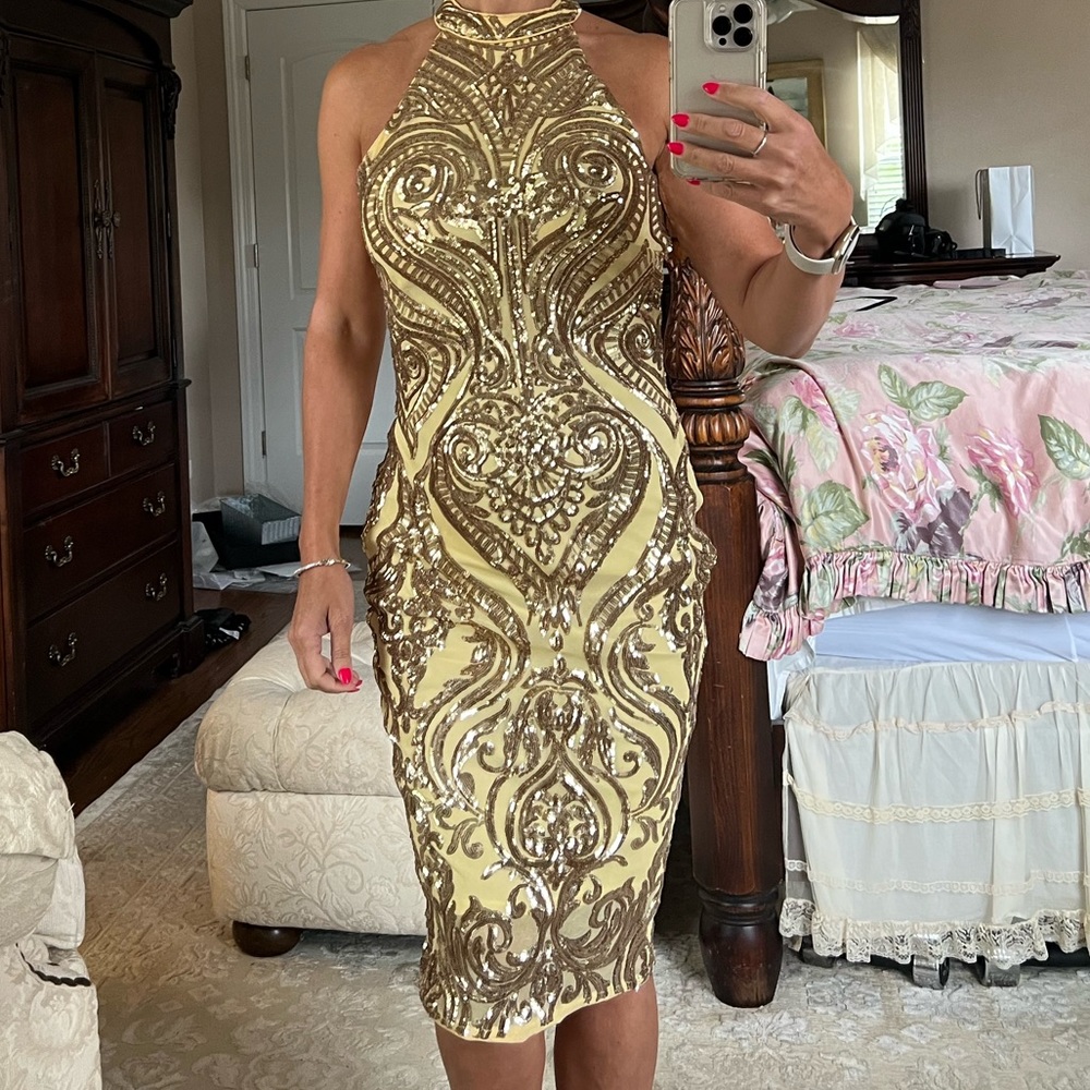 AKIRA Beaded dress